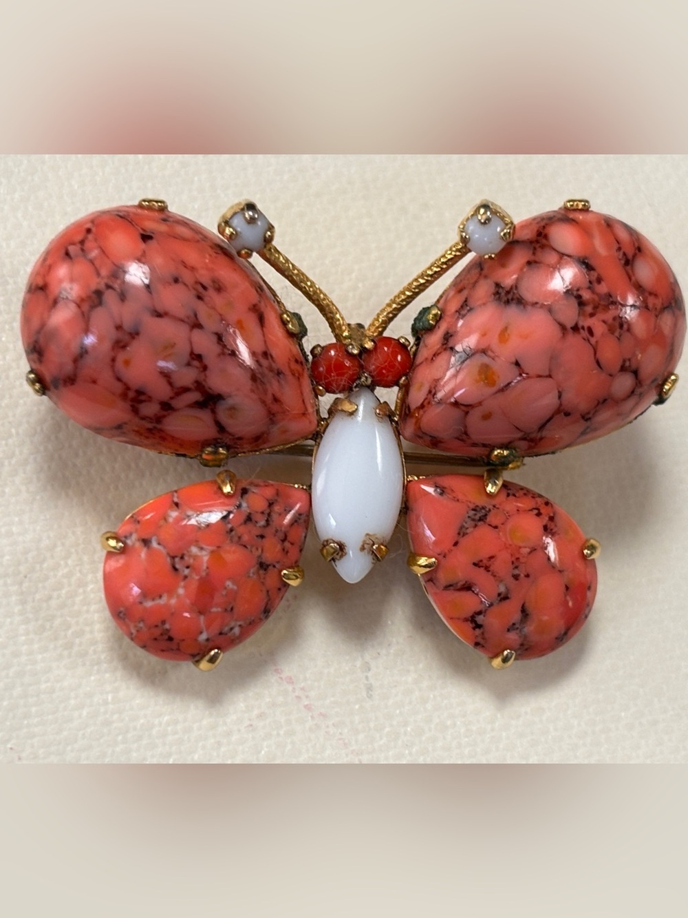 Schreiner  New York Butterfly Brooch - vintage